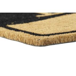 Felpudo Basicos DKD Home Decor Natural Negro 40 x 1.5 x 60 cm (2 Unidades)