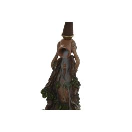 Soporte Incienso Indio DKD Home Decor Marron 9 x 12 x 8 cm (2 Unidades)