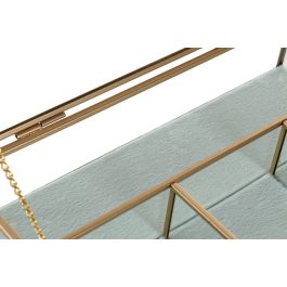 Joyero Chic DKD Home Decor Verde Menta Gris Claro 15 x 5.5 x 27 cm (2 Unidades) Joyero Chic DKD Home Decor Verde Menta Gris Claro 15 x 5.5 x 27 cm (2 Unidades)