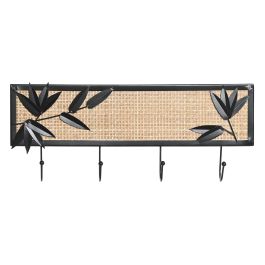 Perchero Oriental DKD Home Decor Natural Negro 4.5 x 16 x 40 cm (2 Unidades) Precio: 27.78999982. SKU: B16PBM5PDT