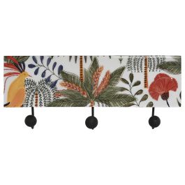 Perchero Pared Tropical DKD Home Decor Verde Naranja 5 x 16 x 38 cm (2 Unidades) Precio: 26.49999946. SKU: B1ENRXDS4S