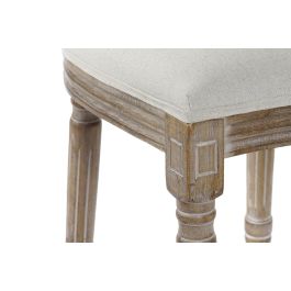 Silla Tradicional DKD Home Decor Beige Natural 46 x 95 x 49 cm (2 Unidades) Silla Tradicional DKD Home Decor Beige Natural 46 x 95 x 49 cm (2 Unidades)