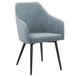 Silla Sixties DKD Home Decor Azul Celeste Negro 60 x 90 x 56 cm (2 Unidades) Precio: 275.2750001089. SKU: B1J6H4KXXE