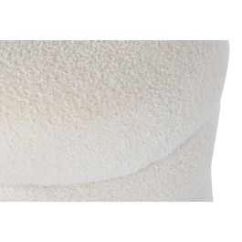 DKD Home Decor Reposapiés Blanco Gris 40 x 42 x 40 cm (2 Unidades)