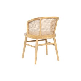 Silla Cottage DKD Home Decor Natural Beige 41 x 75 x 50 cm (2 Unidades)