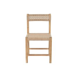 Silla Balines DKD Home Decor Natural Beige 45 x 82 x 45 cm (2 Unidades)