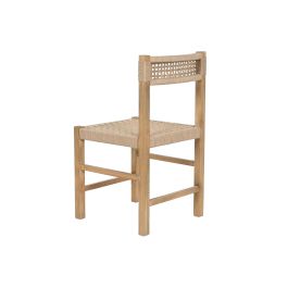 Silla Balines DKD Home Decor Natural Beige 45 x 82 x 45 cm (2 Unidades)