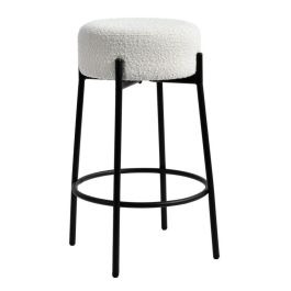 Taburete Scandi DKD Home Decor Blanco Negro 41 x 67 x 41 cm (2 Unidades) Precio: 121.95000004. SKU: B1EVA29CC3