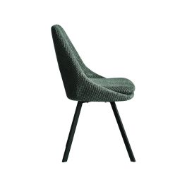 Silla Scandi DKD Home Decor Verde 57.5 x 85 x 49.5 cm (2 Unidades)