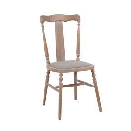 Silla Romantico DKD Home Decor Natural Beige 46 x 94 x 48 cm (2 Unidades) Precio: 242.49999983. SKU: B1GD5H9VJC