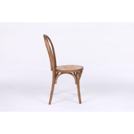 Silla Tradicional DKD Home Decor Marron Natural 48 x 91 x 42 cm (2 Unidades)