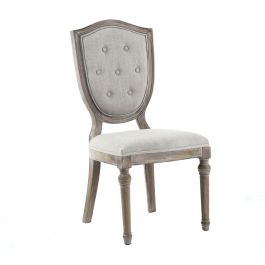 Silla Romantico DKD Home Decor Natural Blanco Roto 53 x 103 x 50 cm (2 Unidades) Precio: 412.50000011. SKU: B13JLCDQMV