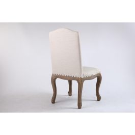 Silla Romantico DKD Home Decor Beige Marron 52 x 102 x 53 cm (2 Unidades)