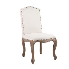 Silla Romantico DKD Home Decor Beige Marron 52 x 102 x 53 cm (2 Unidades) Precio: 400.6899996. SKU: B122JPJ7CK