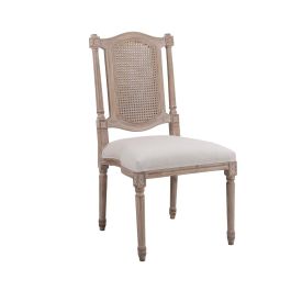 Silla Romantico DKD Home Decor Natural Beige 50 x 100 x 53 cm (2 Unidades) Precio: 390.50000033. SKU: B1H5Y75E5D