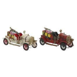 Vehiculo Decoracion Navidad Tradicional DKD Home Decor Rojo Blanco 10 x 11 x 26 cm (2 Unidades) Precio: 31.03408. SKU: B17RGVJZD2