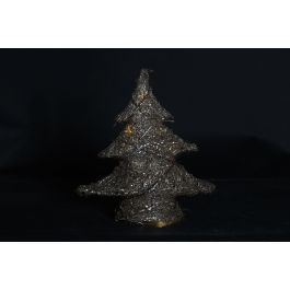 Arbol Navidad Alpina DKD Home Decor Marron Dorado 10 x 41 x 37 cm (2 Unidades)