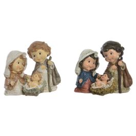 Nacimiento Navidad Tradicional DKD Home Decor Multicolor 13 x 17 x 20 cm (2 Unidades) Precio: 39.4338995644. SKU: B1KE3QVMMX