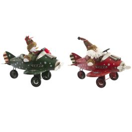 Vehiculo Decoracion Navidad Tradicional DKD Home Decor Rojo Verde 23 x 25 x 36.5 cm (2 Unidades) Precio: 57.49999981. SKU: B14W2TDXWM