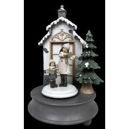 Figura Navidad Moderna DKD Home Decor 11 x 21.5 x 17 cm (2 Unidades) Precio: 52.89000024. SKU: B1KHBGYGF6