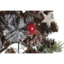 Arbol Navidad Tradicional DKD Home Decor Rojo Natural 19 x 50 x 19 cm (2 Unidades)
