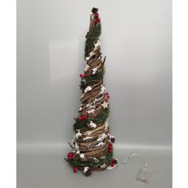 Arbol Navidad Alpina DKD Home Decor Verde Marron 23 x 63 x 23 cm (2 Unidades) Precio: 46.78999941. SKU: B14Y4GS78F