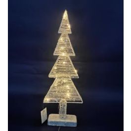 Decoracion Luminosa Navidad Moderna DKD Home Decor Blanco 6 x 50 x 18 cm (2 Unidades) Precio: 26.94999967. SKU: B1D79LXR35