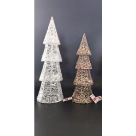 Decoracion Luminosa Navidad Moderna DKD Home Decor Blanco Champan 14 x 50 x 14 cm (2 Unidades) Precio: 27.59000013. SKU: B1H23PQ8NR