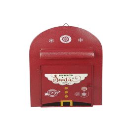 Buzon Navidad Tradicional DKD Home Decor Rojo Amarillo 12 x 38 x 24.5 cm (2 Unidades) Precio: 50.941. SKU: B13EHPKDWF