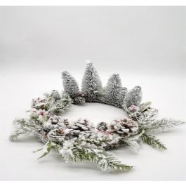 Centro Mesa Navidad Tradicional DKD Home Decor Natural 30 x 20 x 30 cm (2 Unidades) Precio: 34.95000058. SKU: B1CXZ5QWGP