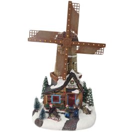 Molino Navidad Tradicional DKD Home Decor Multicolor 17 x 34 x 20.5 cm (2 Unidades) Precio: 142.1749999758. SKU: B1ACZYY6PJ