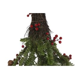 Decoracion Navidad Tradicional DKD Home Decor Verde Rojo 36 x 122 x 36 cm (2 Unidades)