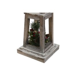 Farola Navidad Alpina DKD Home Decor Natural 19 x 100 x 19 cm (2 Unidades)