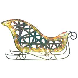 Trineo Navidad Fantasia DKD Home Decor Multicolor 10 x 30 x 55 cm (2 Unidades) Precio: 45.50000026. SKU: B16HJ7T6XW