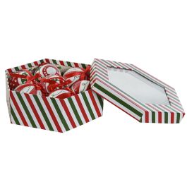 Bola Decoracion Navidad Tradicional DKD Home Decor Verde Rojo 21.5 x 8.5 x 25 cm Set de 7 (2 Unidades)