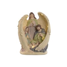 Nacimiento Navidad Tradicional DKD Home Decor Multicolor 16 x 31 x 25 cm (2 Unidades)