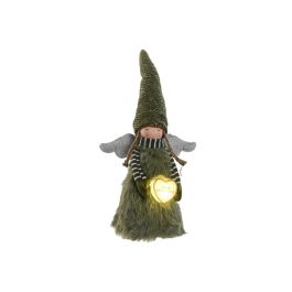 DKD Home Decor Figura de Navidad Ángel LED Poliéster Verde Plateado 55 cm Alto 15 cm Largo 24 cm Ancho - Pack 2 Unidades Precio: 30.50000052. SKU: B19ZJ93CGL