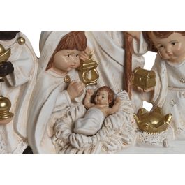 Nacimiento DKD Home Decor Blanco 9.5 x 17 x 32 cm Set de 6 (2 Unidades)