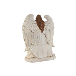 DKD Home Decor Nacimiento Navidad Tradicional Blanco Resina 10.5 x 26 x 21 cm (2 Unidades)