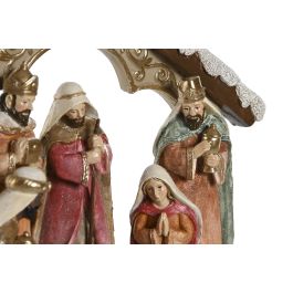 Nacimiento Navidad Tradicional DKD Home Decor Multicolor 8.5 x 19 x 24.5 cm (2 Unidades)