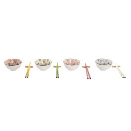 Sushi Oriental DKD Home Decor Multicolor 34 x 6.5 x 34 cm Set de 12 (2 Unidades)