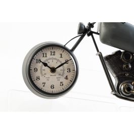 Reloj Pared Vintage DKD Home Decor Gris Negro 8 x 21 x 44 cm (2 Unidades)