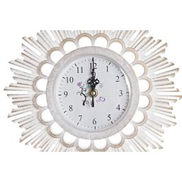 Reloj Urban DKD Home Decor Blanco Dorado 2.5 x 25 x 25 cm Set de 3 (2 Unidades)