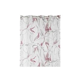 Cortina Alpino DKD Home Decor Rojo Blanco 270 x 140 cm (2 Unidades)