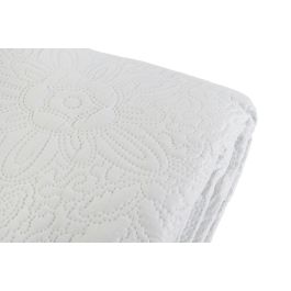 Colcha Romantico DKD Home Decor Blanco 270 x 1 x 270 cm (2 Unidades)