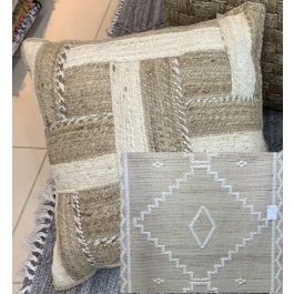 Cojin Boho DKD Home Decor Natural Blanco 8 x 45 x 45 cm (2 Unidades) Precio: 41.50000041. SKU: B1J2Z97PV9