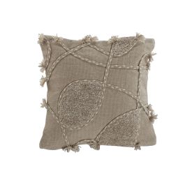 Cojin Boho DKD Home Decor Beige 45 x 45 cm (2 Unidades) Precio: 38.4658996007. SKU: B1AP89JBQG