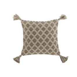 Cojin Boho DKD Home Decor Beige Blanco Roto 45 x 45 cm (2 Unidades) Precio: 29.58999945. SKU: B13QBB9S9C