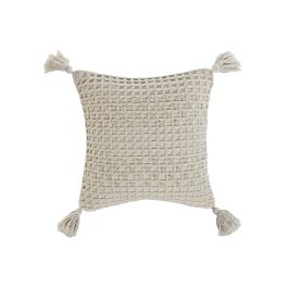 Cojin Boho DKD Home Decor Blanco Roto 45 x 45 cm (2 Unidades) Precio: 31.99000057. SKU: B1JMY97FNQ