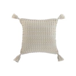 Cojin Boho DKD Home Decor Blanco Roto 45 x 45 cm (2 Unidades) Precio: 31.99000057. SKU: B1FQJWWYQ3